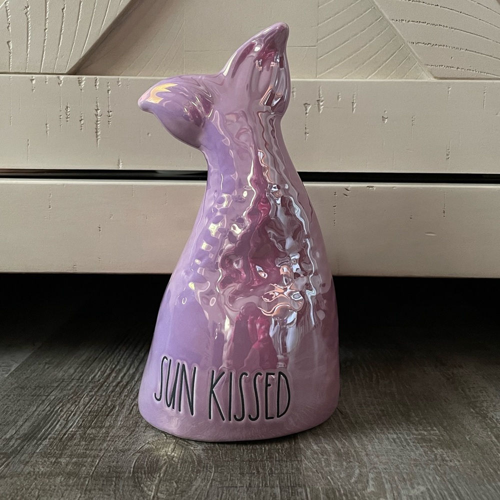 Rae Dunn SUN KISSED mermaid tail decor